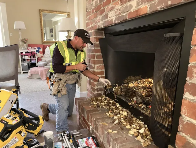 Safe screening installation by Upland Chimney Sweep in Upland, CA