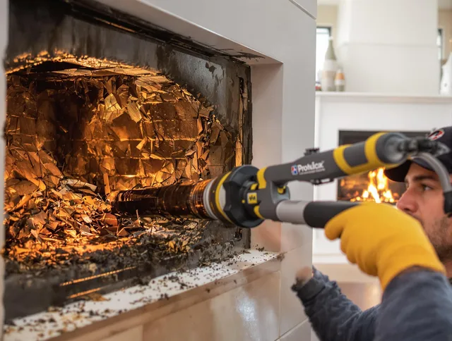 Professional chimney cleaning by Upland Chimney Sweep in Upland, CA