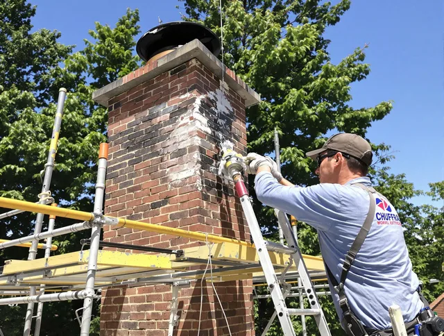Structural chimney repair by Upland Chimney Sweep in Upland, CA